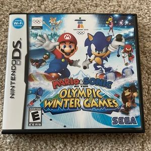 Nintendo DS Mario and Sonic Olympic Winter Games